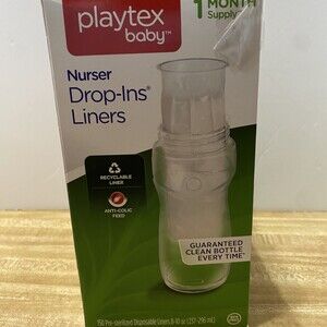 Playtex Baby Nurser Drop-Ins Liners (150 8-10 oz.) 1 Month Supply New
